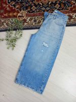 شلوار جین کراپ واید لگ زینا (02010370) - تصویر 17